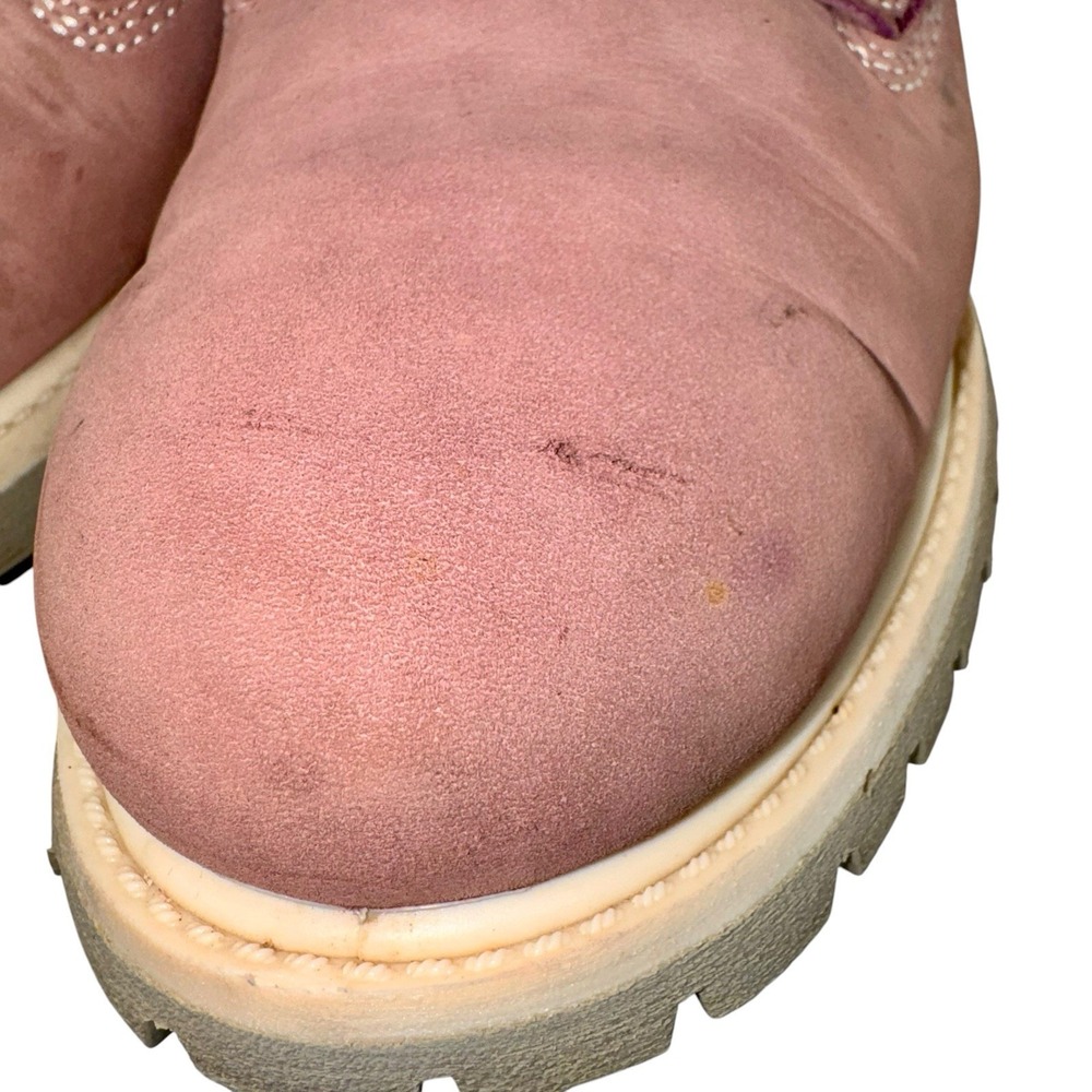 Timberland Nellie Chukka Boots Women's Nubuck Waterproof Pink Shoes Sz 10M - Picture 6 of 13